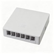 5pcs 6 Port Fiber Optic Terminal Box FTTH Wall Desktop Enclosure SC LC Fiber Box picture