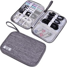 Electronics Organizer Bag Waterproof Travel Cable Storage Carrying Case Pouch picture