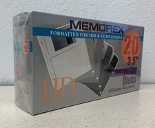 NEW Memorex HD 20 Disks Diskettes 3.5