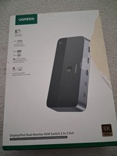 Ugreen Dual Monitor KVM Switch 2 In 2 Out picture