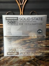 MOVESPEED Solid State High Speed USB 1TB Flash Drive 500+Mbps Dual Port NEW picture