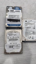 WD WD3200BEVT Toshiba MK2555GSX Seagate ST9160823ASG 2.5 SATA HDD Lot Of 3 picture
