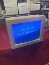 Apple Color RGB Monitor A2M6014 IIgs Vintage tested working w cable picture