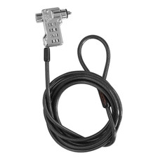 LOT of 4 x 4-Digit Combination Cable Laptop Cable Locks – 6 ft Security Lock NEW picture