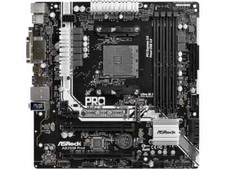 ASRock AB350M Pro4 AM4 AMD Promontory B350 Micro ATX AMD Motherboard picture