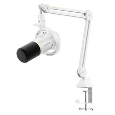 MAONO PD200W Hybrid Wireless Podcast Microphone for PC, XLR USB Dynamic White picture