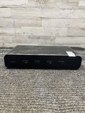 Used Belkin Secure DVI-I  4-Port Dual Head KVM Switch F1DN104E No AC Adapter  picture