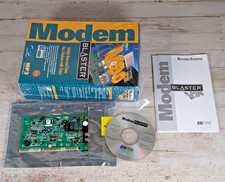 Creative Modem Blaster  V.90 DI5660 ISA 16-Bit w Box Manual - for Vintage PC picture
