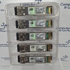 5 X Cisco 10-2457-02 SFP-10G-LR SFP+ 10G LR SMF 1310nm 10km LC Transceiver picture