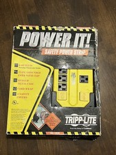 Set Of 2 Tripp Lite TLM815NS 8 Outlet Safety Power Strip 15ft Grounded Cord picture
