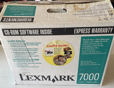 Photo Jet Printer New in Original Box Lexmark 7000 picture