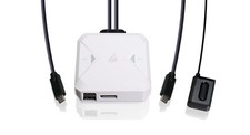 IOGEAR 2-Port USB-C KVM Switch with 4K DisplayPort Output, 4096x2160 60Hz, picture