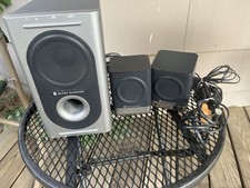 Altec Lansing 221 Computer Speakers & Subwoofer System Complete Tested picture