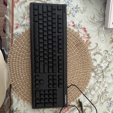 CyberPowerPC NOHI 02 Wired USB RGB Illuminated Gaming Keyboard Black QWERTY picture