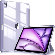 Hybrid Slim Case for iPad Air 5th/4th Gen (2022/2020) 10.9 Inch Clear Back Shell picture