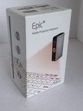 Epic Mobile Projection Keyboard  QWERTY Silver Bluetooth picture