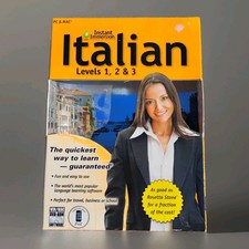 Instant Immersion Italian Language Levels 1-3 DVD For Mac/windows New In Box  picture