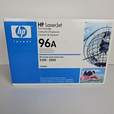HP Genuine 96A Laserjet Toner Cartridge Black C4096A New OEM Sealed Box picture