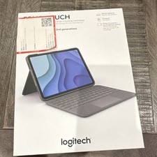 Logitech folio Touch 10th Gen iPad Keyboard Case Oxford Gray picture