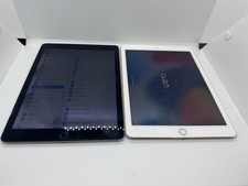 Lot Of 2 Apple Air 2 (A1566) WiFi 64 And 16GB Cracked Screen  picture