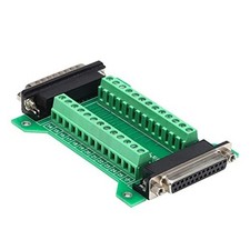 1Pcs Terminal Breakout Board, RS232 D-SUB Serial to 25pin DB25 Male to Female picture