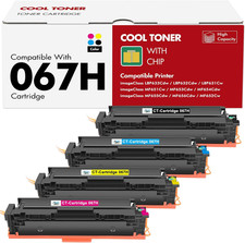 067H 067 Toner Cartridge Set MF654CDW Compatible for Canon 067 067H Color Imagec picture