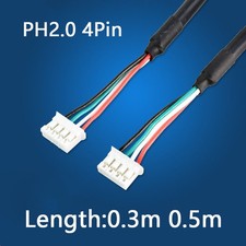 PH2.0 4Pin to 4Pin Cable JST 2.0mm Pitch Male to Male Wire Harness 30cm 50cm picture