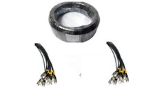 12 Strands 100M ST-ST Outdoor Armored Single-Mode Fiber Optic Cable -345690 picture