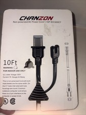 Chanzon Non -Polarized AC Power cord 1-15P 1EC320C7 picture
