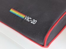 Dust cover compatible  with COMMODORE VIC-20 - dust cover- - embroidered  picture