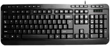 ADESSO AKB-132PB BLACK PS/2 EASYTOUCH 123 - NEW Model AKB-132PB picture