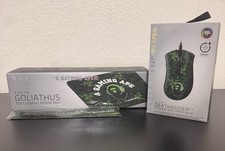 Razer x BAPE A Bathing Ape DeathAdder V2 + Goliathus Mouse Mat Gaming Ape NEW picture