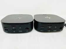 SET OF: 2 HP USB-C UNIVERSAL DOCK G2/G5 DisplayLink 4K DOCKING STATIONS - USED picture