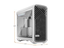 Fractal Design Torrent White E-ATX Tempered Glass Window High-Airflow Mid Tower picture