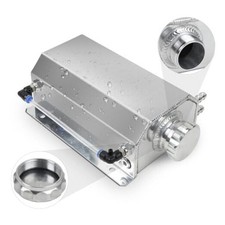 Coolant Overflow Tank Universal 2L Aluminum Coolant Reservoir with Level picture