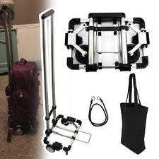Folding Hand Truck,Portable Carrying Cart, Compact, Mini Lightweight for Trav... picture