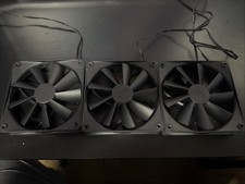 NZXT 3 120mm Black fans (3pin connectors)   picture