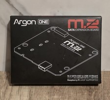 Argon One M.2 SATA SSD to USB 3.0 Board Case for Raspberry Pi 4 NEW picture
