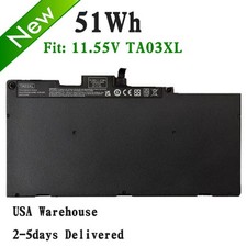 Battery TA03XL For HP EliteBook 755 840 848 850 G4 ZBook 14u 15u G4 854108-850 picture