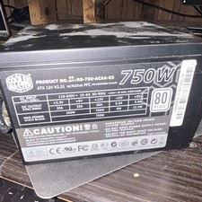 Cooler Master GX 750W ATX 80 PLUS PSU RS-750-ACAA-E3 24Pin SATA PCIe picture