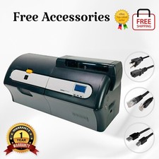 BUNDLE Zebra ZXP Series 7 Dual-Sided ID Card Printer USB Ethernet  1 YR WARRANTY picture