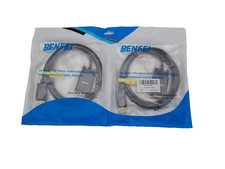 DisplayPort to VGA Adapter Benfei DisplayPort to VGA 6 Ft Cable M2M (2-pack) picture