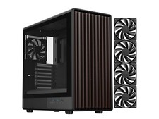DIYPC DIY-ATX08-Wood Black USB3.0 /Type C ATX Mid Tower Gaming Computer Case w/ picture
