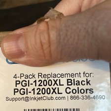 4pk PGI-1200XL PGI1200XL Ink Cartridges for Canon Maxify MB2320 MB2720 Printers picture