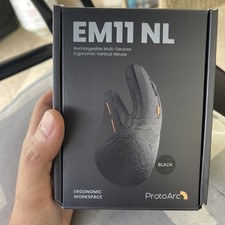 ProtoArc Ergonomic Vertical Mouse, EM11 NL Bluetooth Mouse Wireless, Ergo Mouse picture