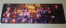 Overwatch Ana Dva Mercy Playboy Gaming Mouse Keyboard Pad Play Mat Mtg  picture