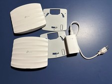 TP-Link EAP245 V3 x2  | Omada AC1750 Wireless Access Point, White & Accessories picture