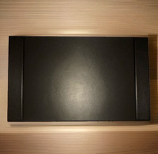 Saysurey Black Desk Pad Protector - Plain Desig Desk Mat Surface Protector 30x20 picture