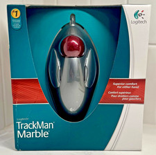 Logitech TrackMan Marble Trackball Mouse USB 910-000807 NIB Sealed picture