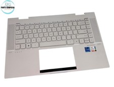 M45474-001 - Palmrest+Backlit Keyboard US silver HP Envy 15-ES 15M-ES (Grade A) picture